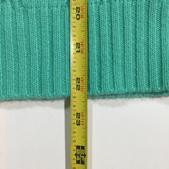 J.Crew Sz S 100% Italian Cashmere Cable Sweater - Picture 8 of 8